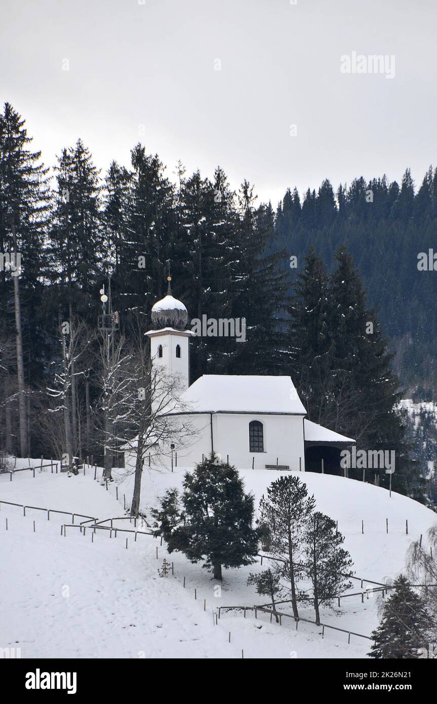 Kapelle 'Maria Heimsuchung' in Ellmau Stockfoto