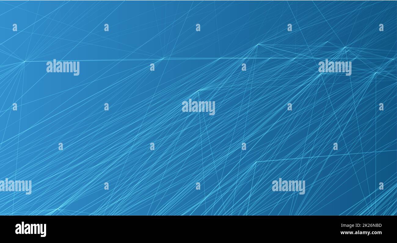 Abstrakte futuristischen Linien und Punkte Raster. Verflechtung Web, ein Netzwerk von Seilen, eine ungewöhnliche geometrische Schwarz und Weiß x-ray vector Hintergrund für Broschüre, Plakat, Internet, Karte und Broschüre Vorlage. Stockfoto