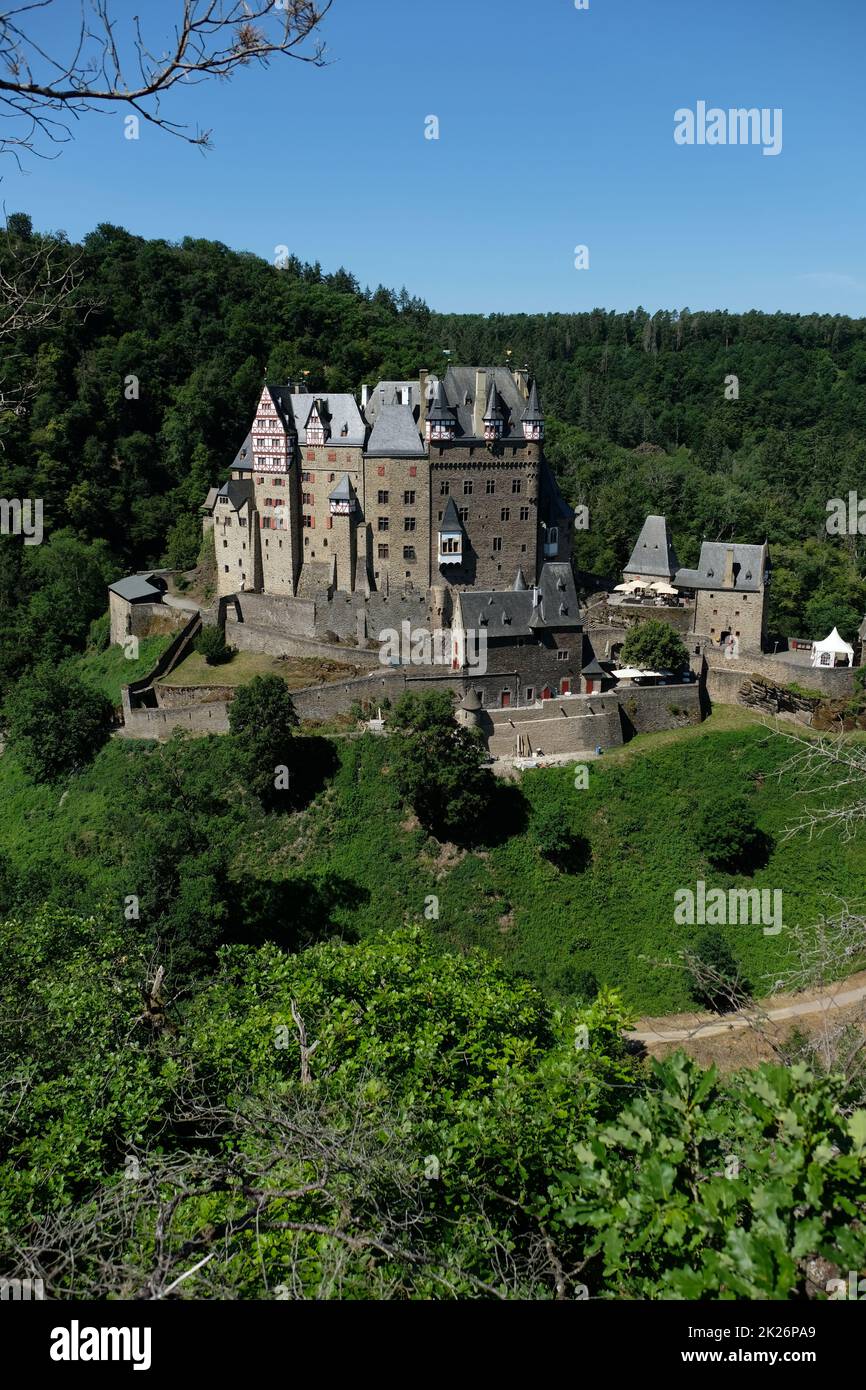 Burg Eltz Stockfoto