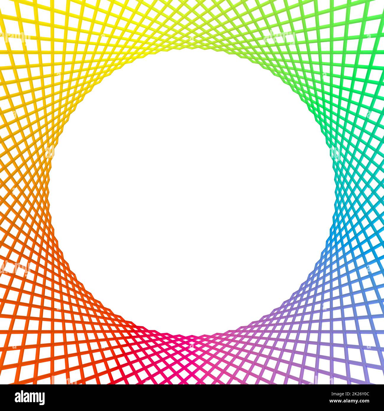 Farbenfroher abstrakter geometrischer Hintergrund. Stockfoto