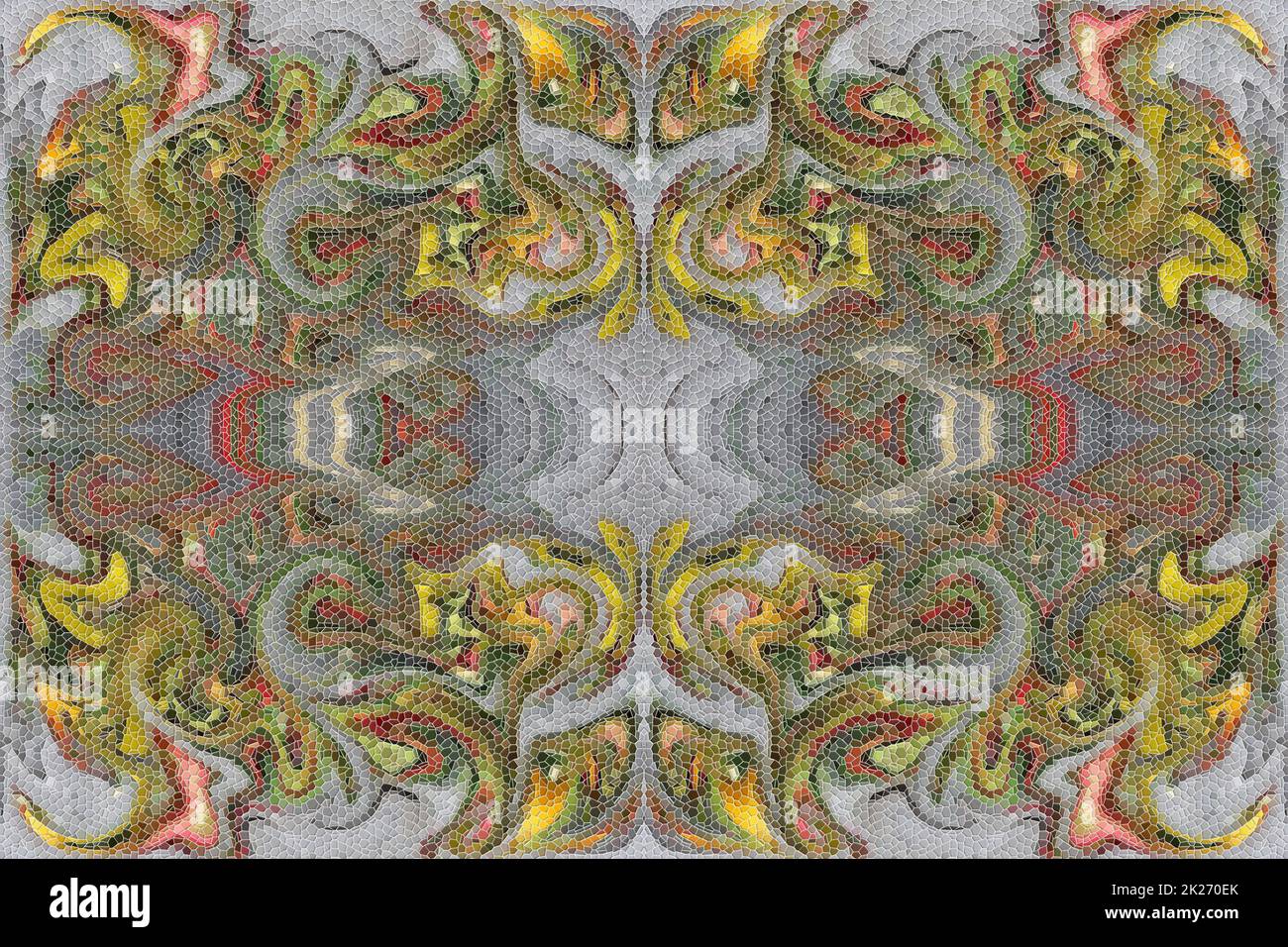 Die achtundzwanzigste Blume der Nacht. Stockfoto