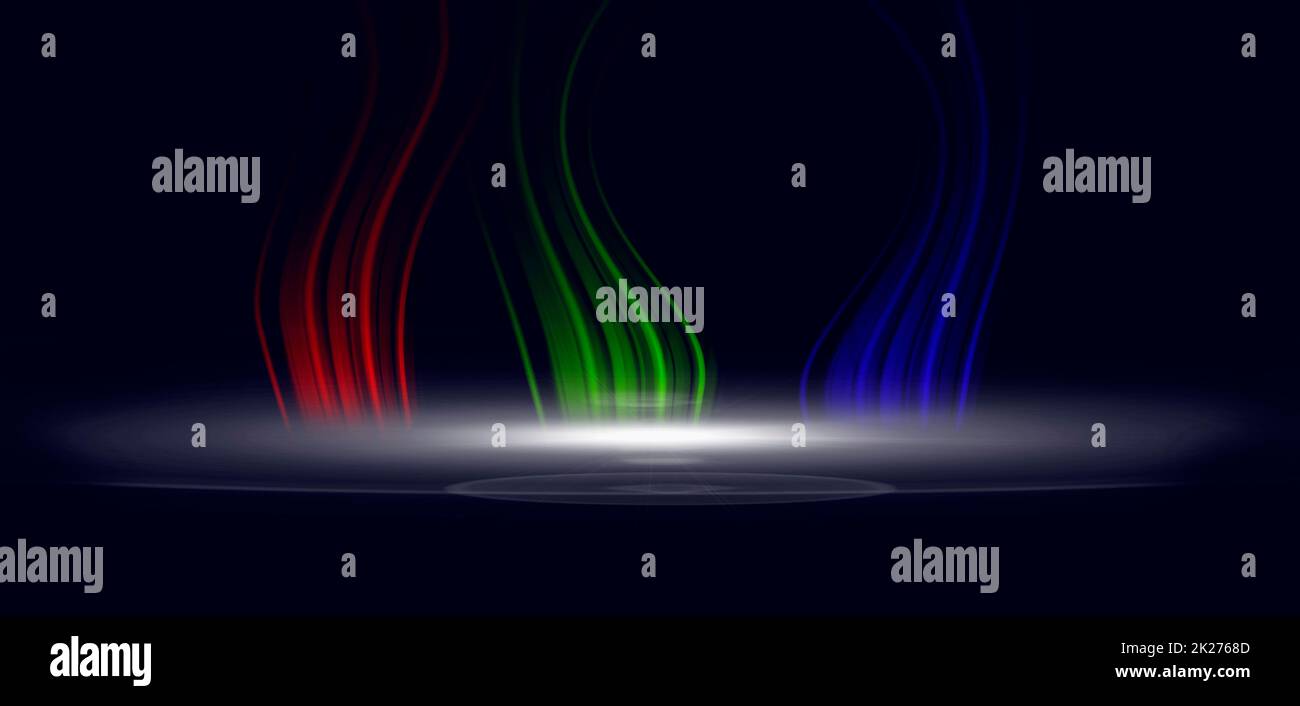 Cosmos - eine abstrakte Darstellung des Raums - ein Hintergrund Stockfoto