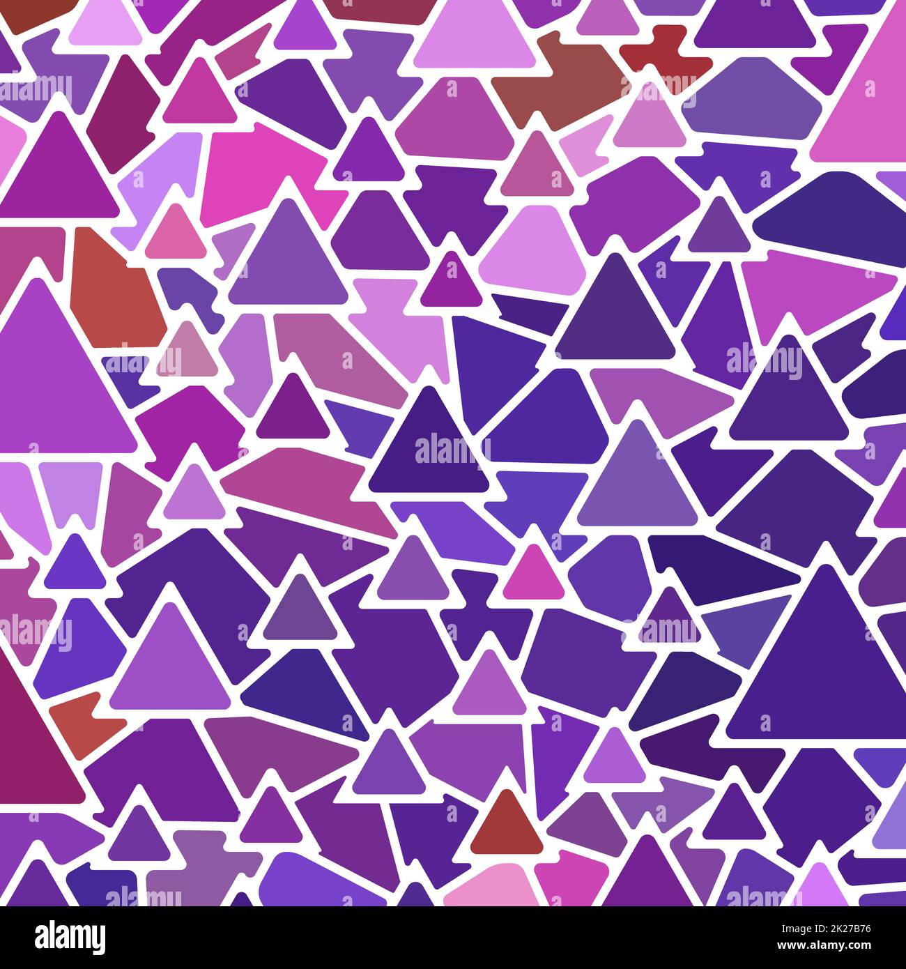 abstraktes Vektor-Buntglas-Mosaik-Hintergrund Stockfoto