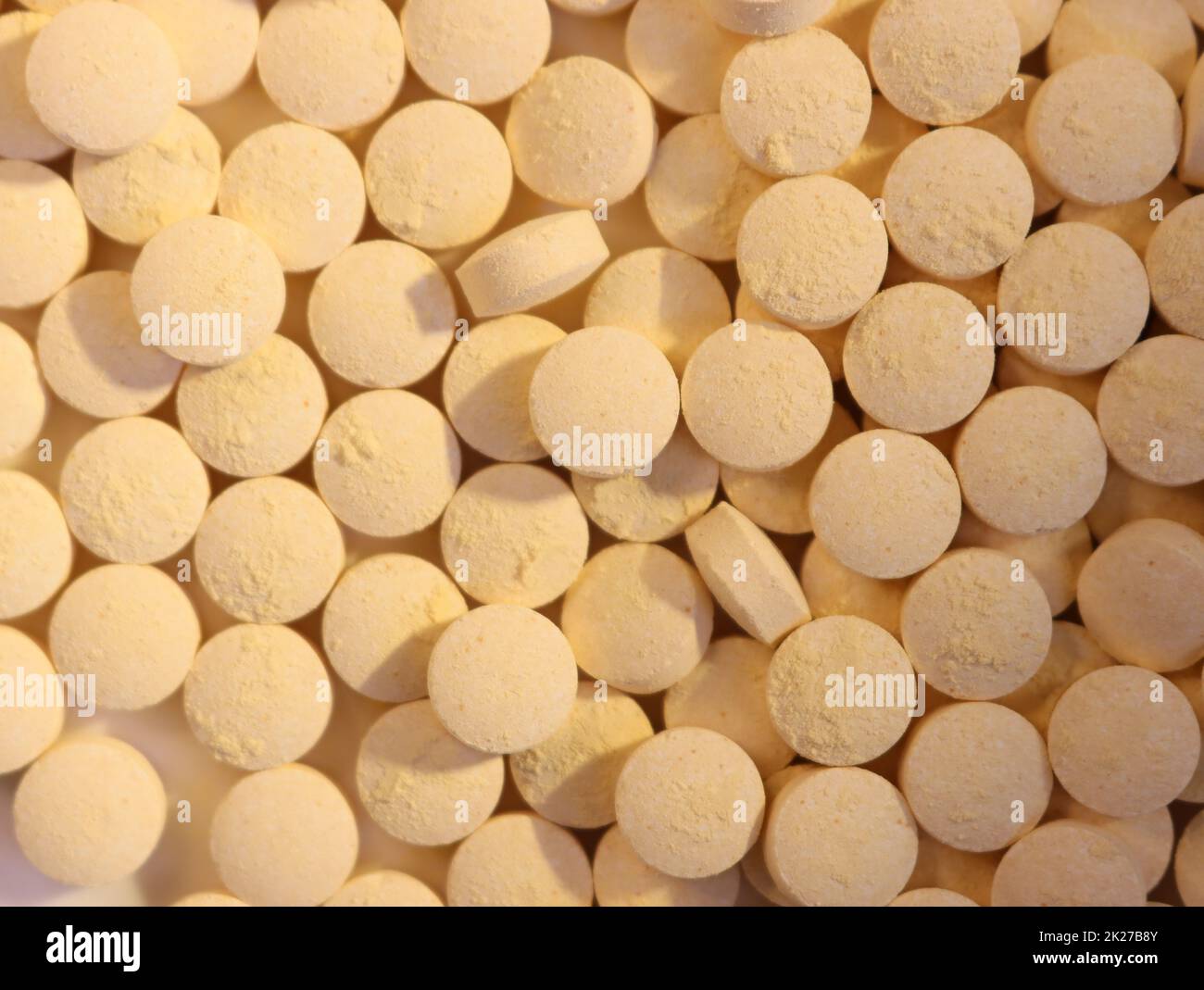 Pharmazeutische Industrie Pillen Medikamente Gesundheit Apotheke Vitamine Dosierung Stockfoto