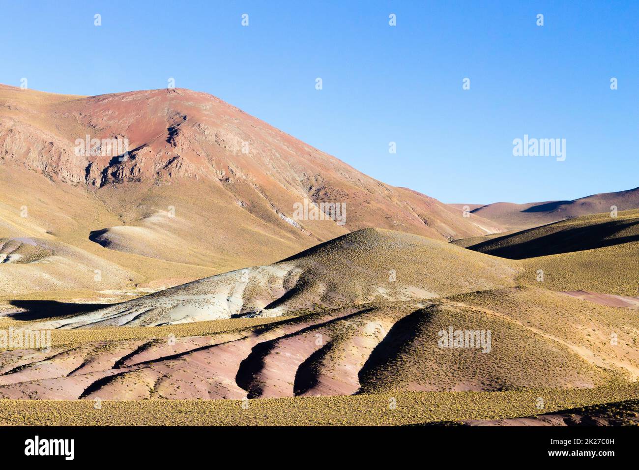 Bolivianische Berglandschaft,Bolivien Stockfoto