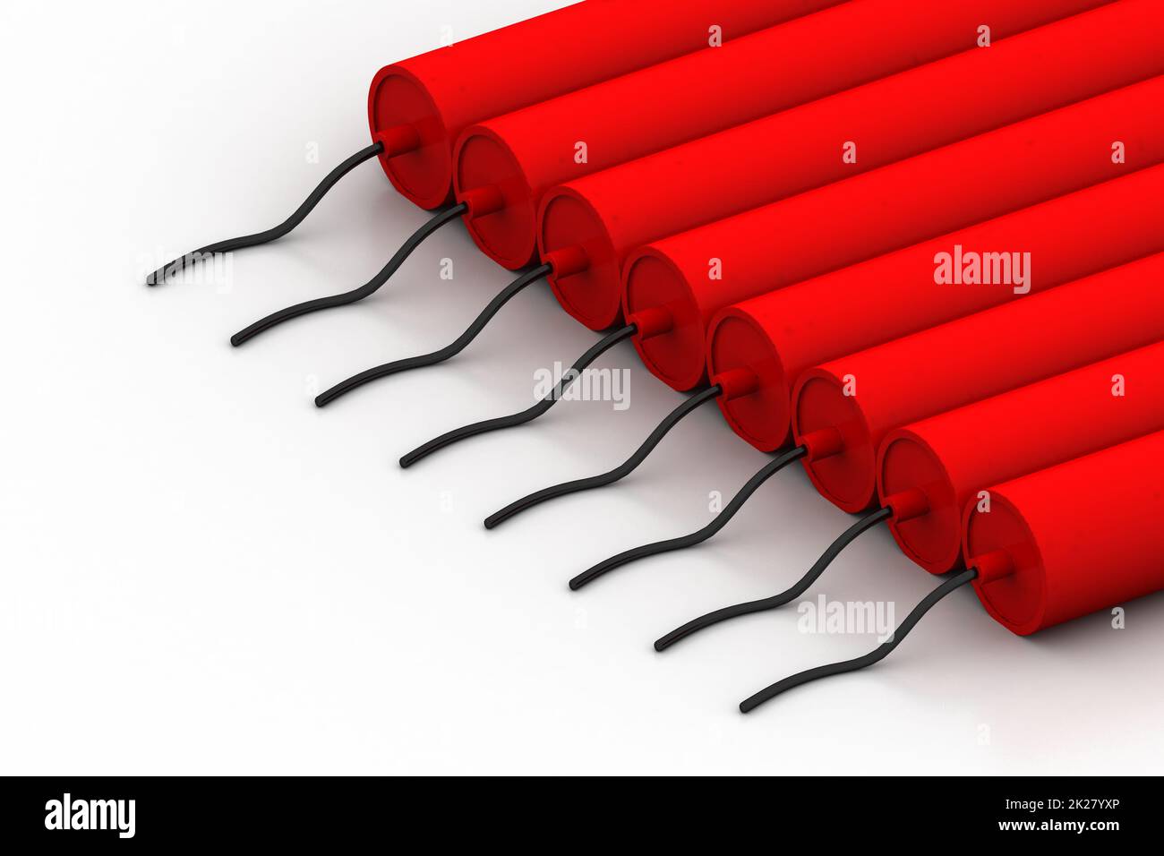 Dynamit-Sticks Stockfoto