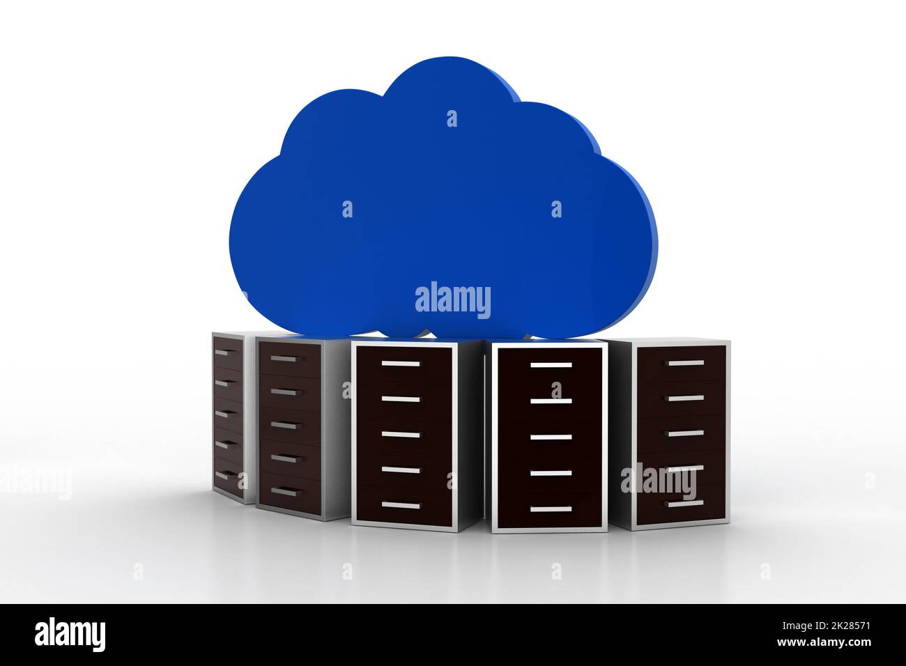 Cloud-Networking-Konzept Stockfoto
