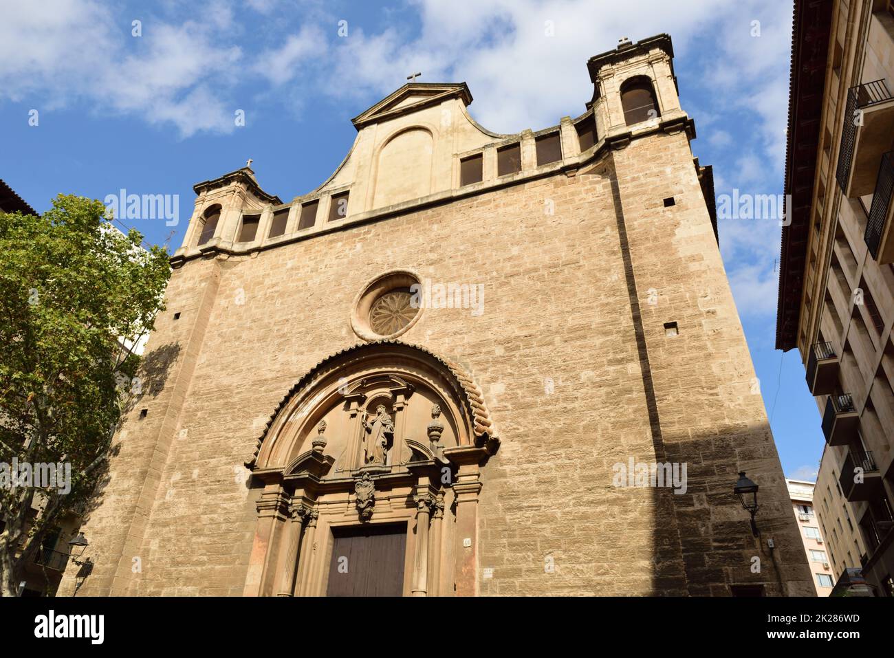 Basilika St. Michael in Palma de Mallorca, Spanien Stockfoto
