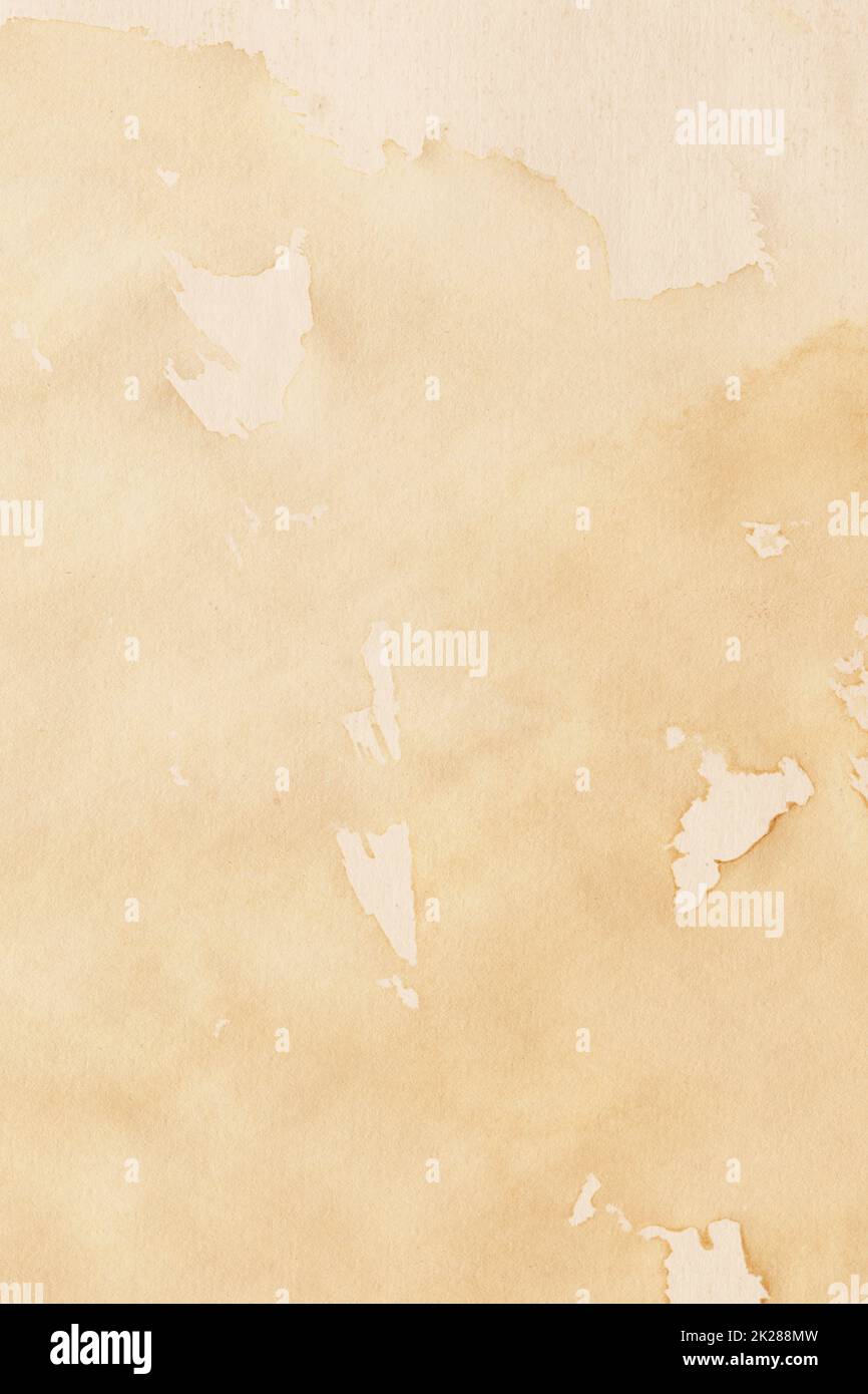 Eine Textur aus schmutzigem Papier Stockfoto