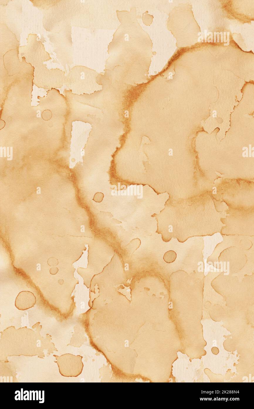 Eine Textur aus schmutzigem Papier Stockfoto