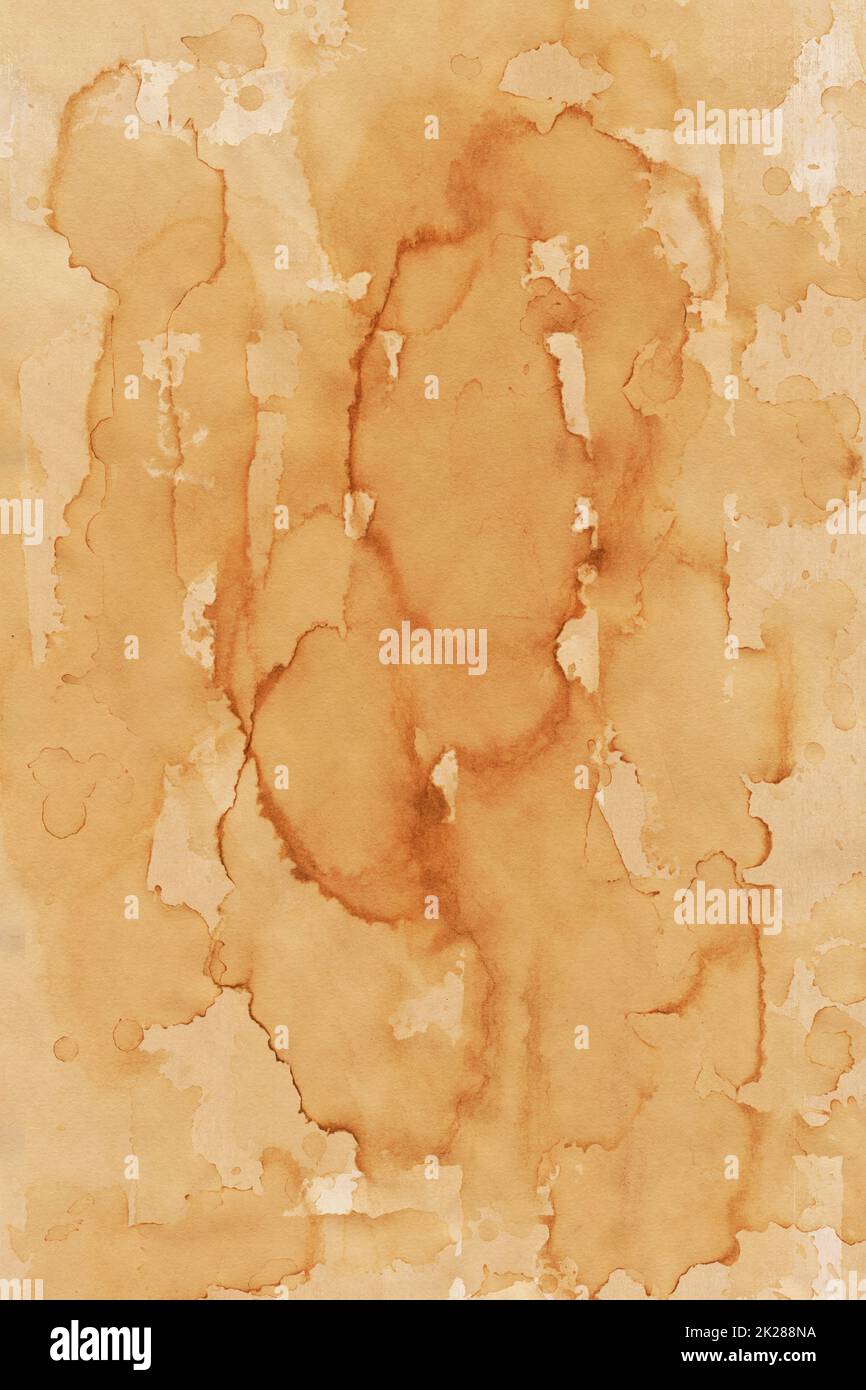 Eine Textur aus schmutzigem Papier Stockfoto