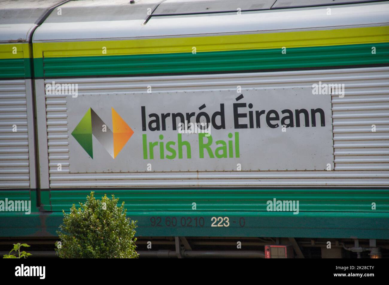 Irish Rail Stockfoto