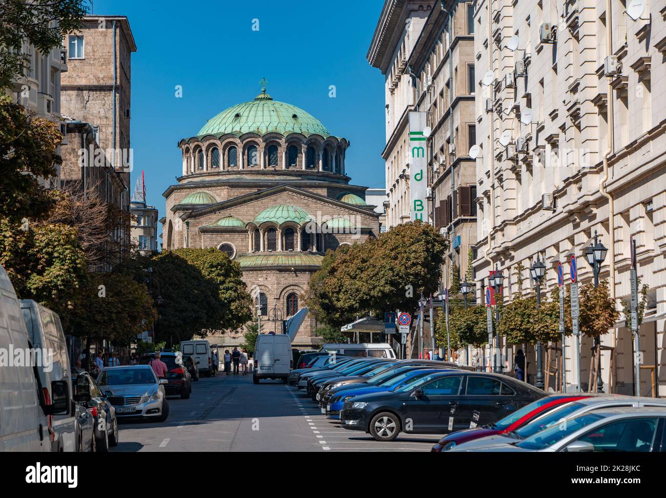 St. Kathedrale Von Nedelya Stockfoto St. Kathedrale Von Nedelya Stockfoto