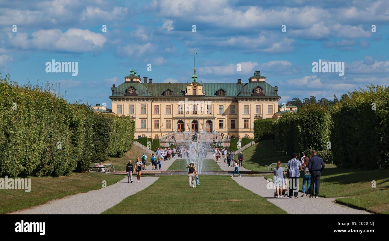 Drottningholm Palast Stockfoto