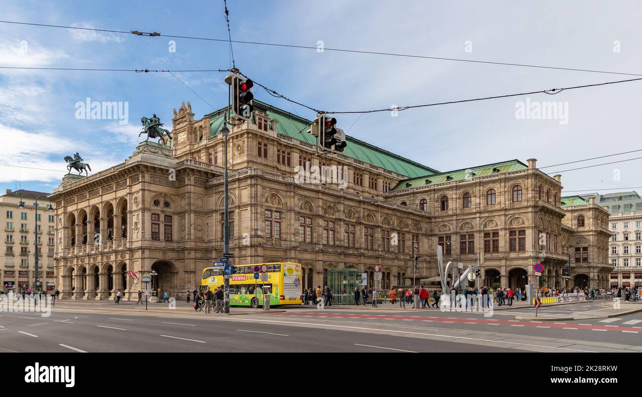 Wiener Operahouse III Stockfoto