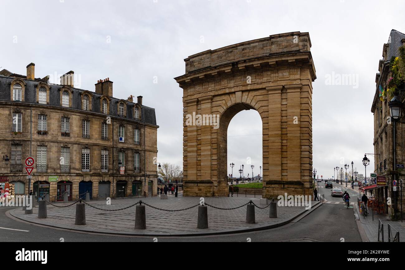 Porte de Bourgogne I Stockfoto
