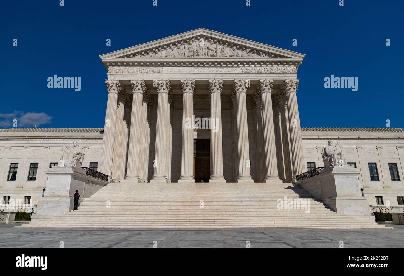 Oberster Gerichtshof der Vereinigten Staaten III Stockfoto