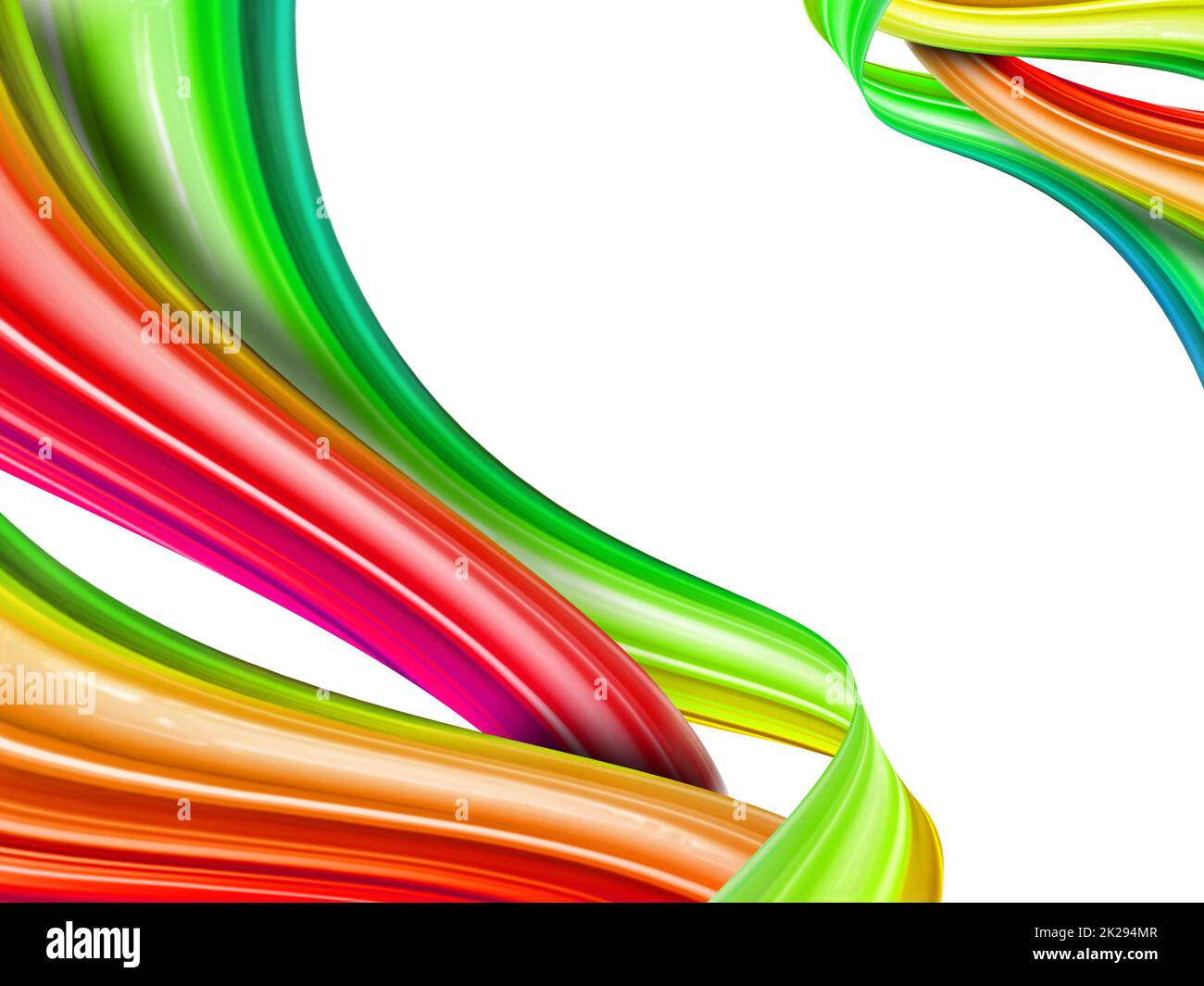 regenbogenknoten Stockfoto