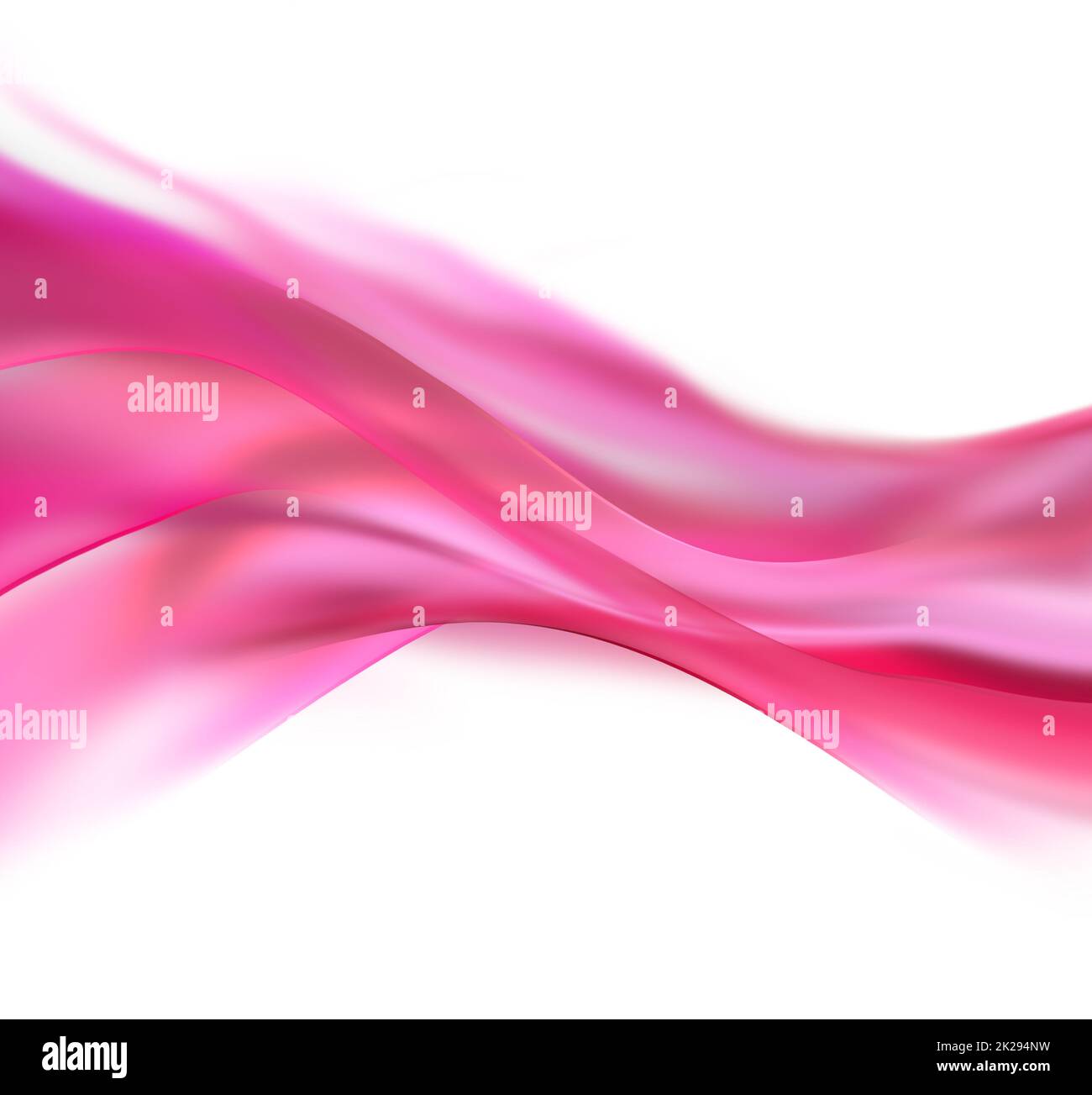 Fließende rosa Linien Stockfoto