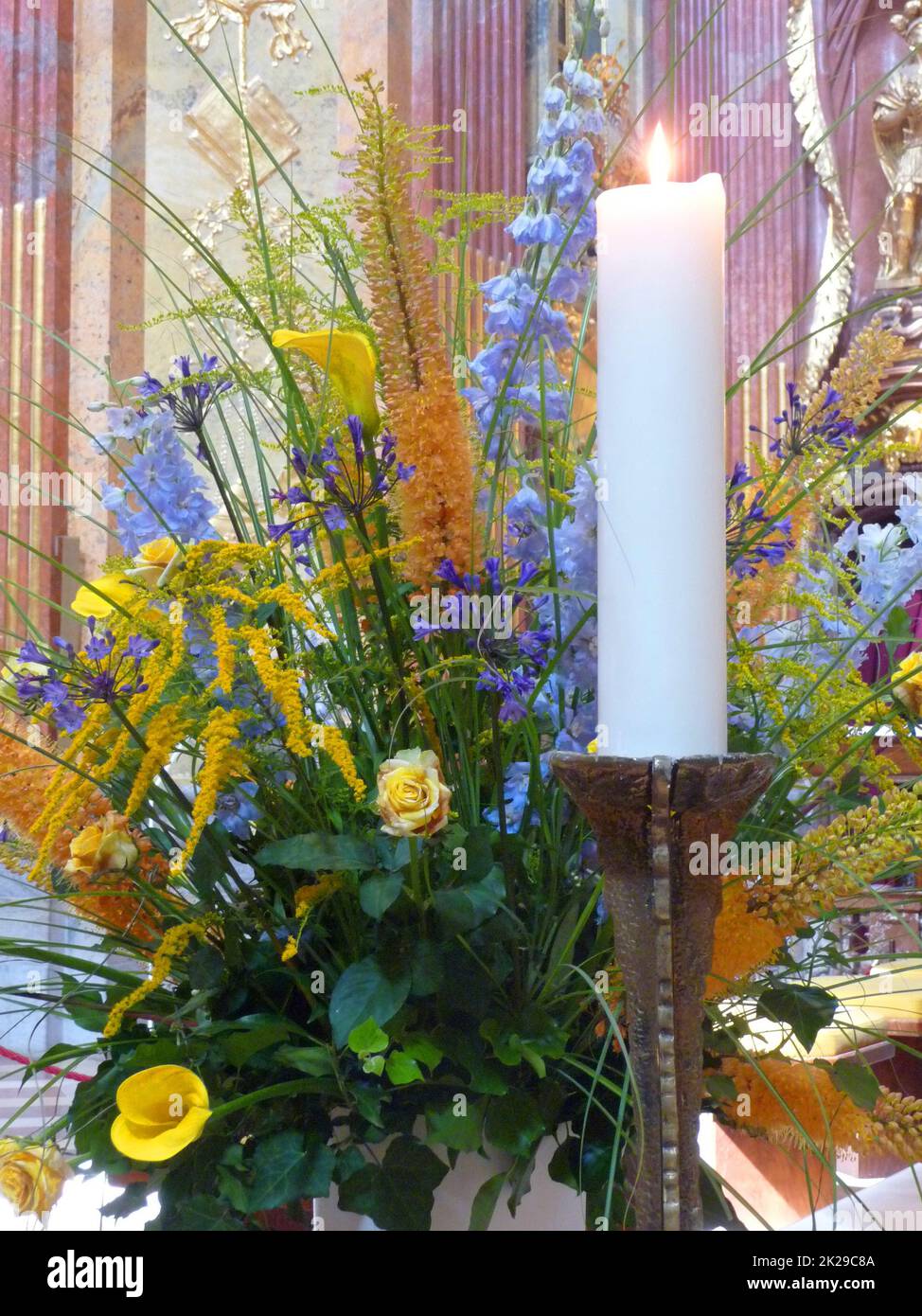 Blumenarrangements Stockfoto