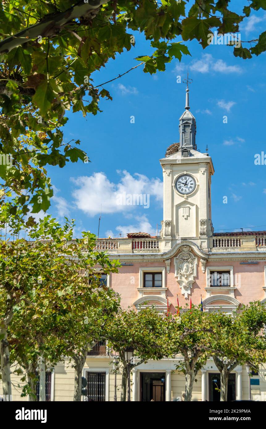 Kirche in Alcala de Henares, Provinz Madrid, Spanien Stockfoto