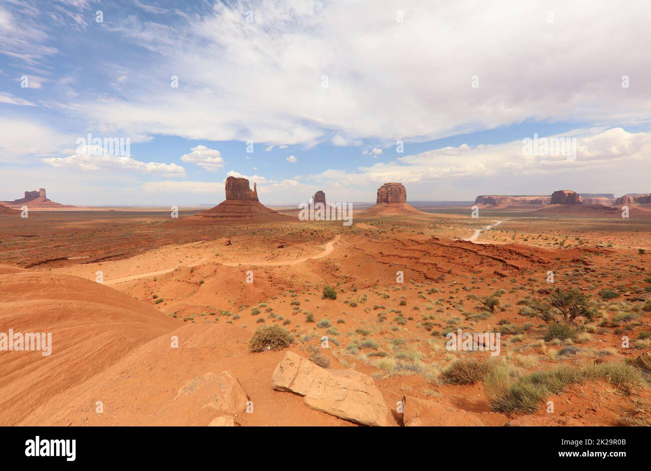 Monument Valley in Arizona. USA Stockfoto