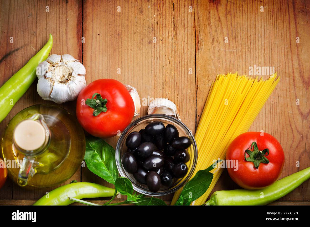 Food Ingredients Stockfoto