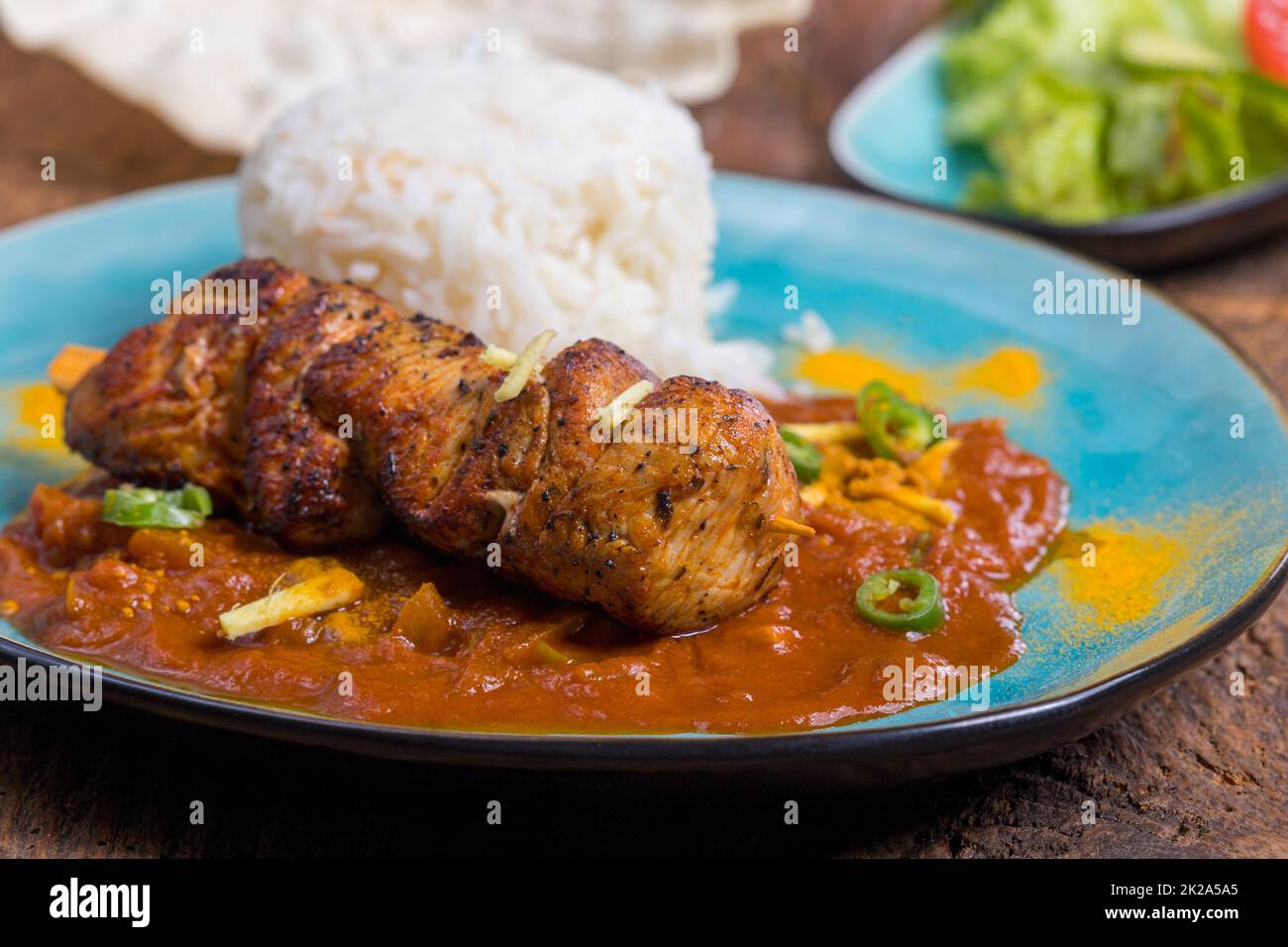 Indische Chicken Tikka Masala Stockfoto