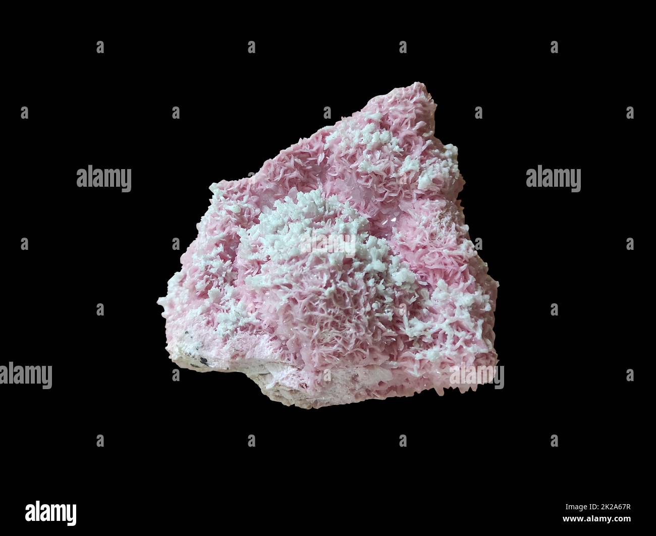 rhodochrosite-Mineral Stockfoto