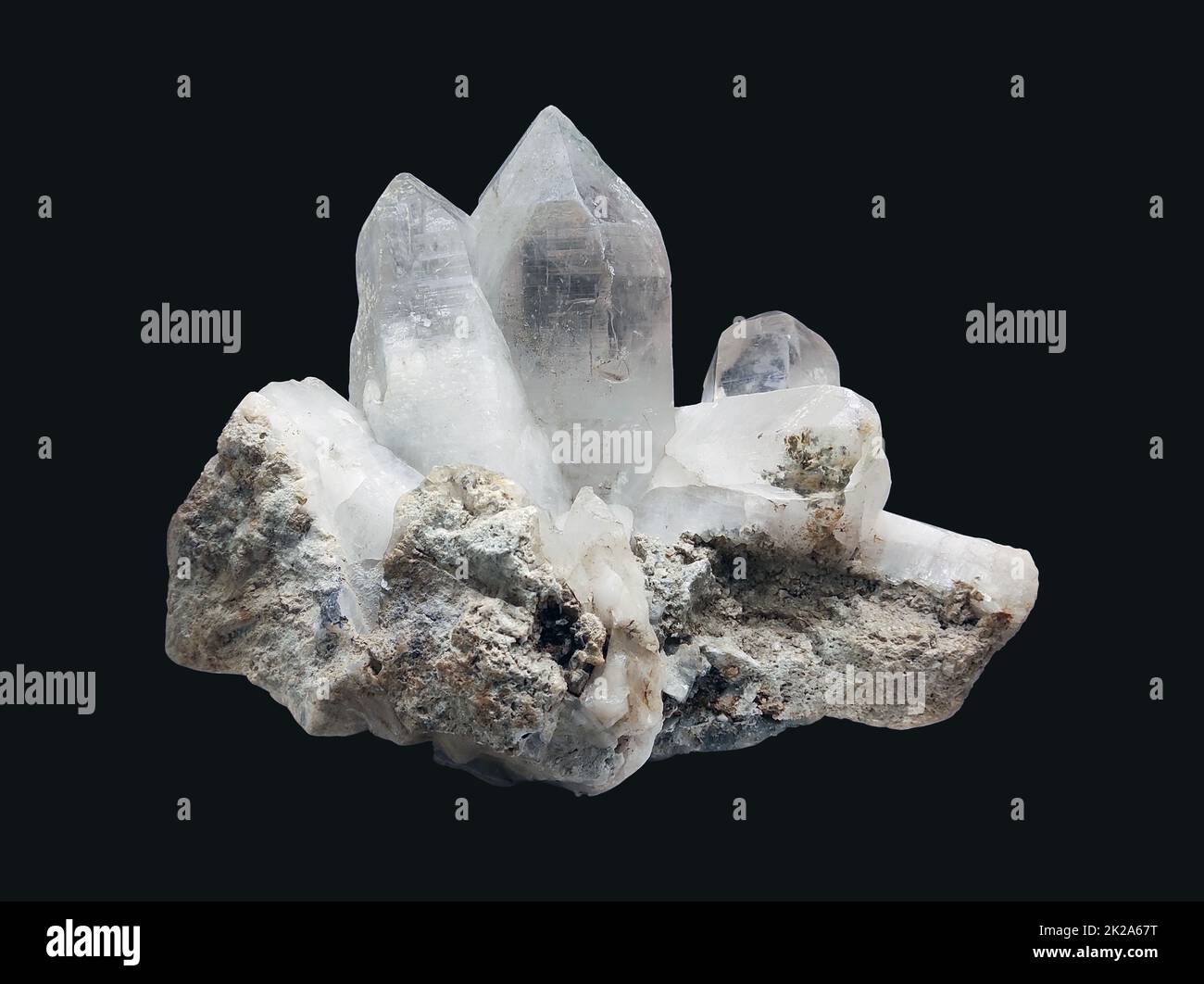 Quarz Stockfoto