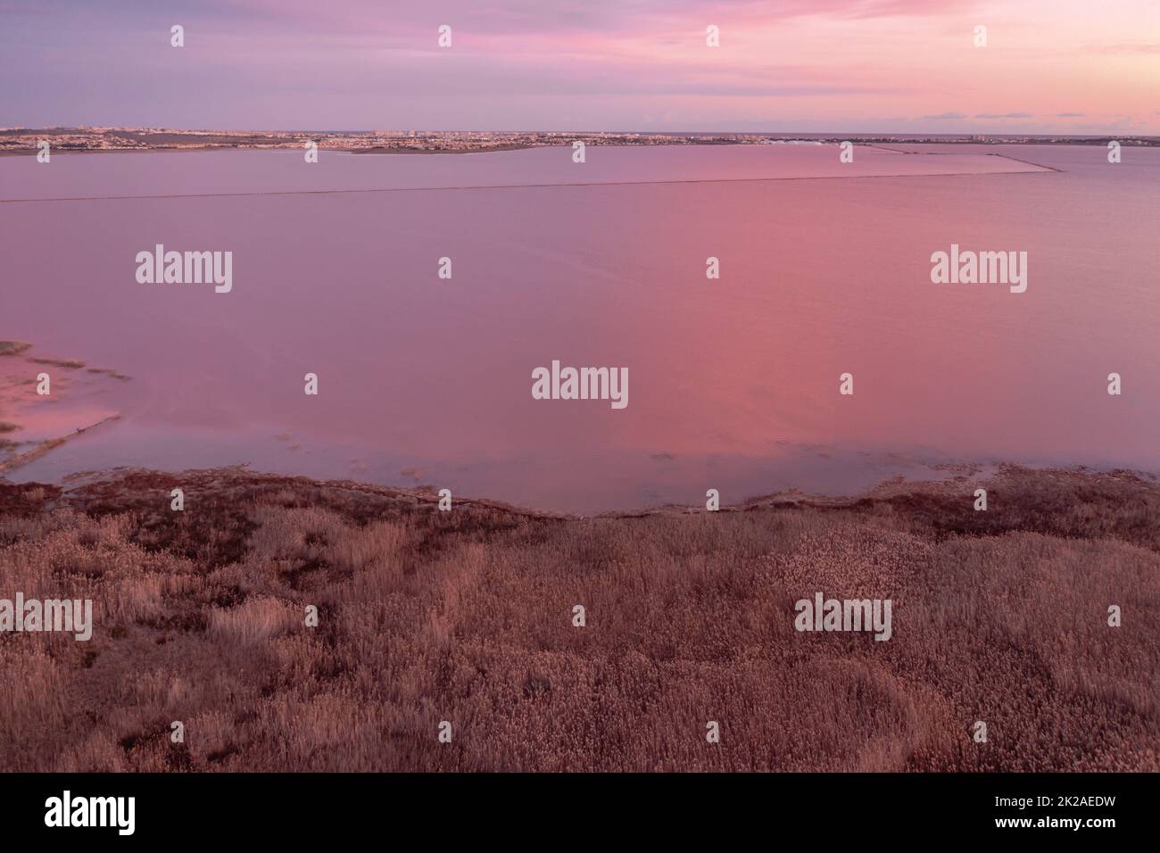 Reisen Sie In Das Naturschutzgebiet Spanien Stockfoto