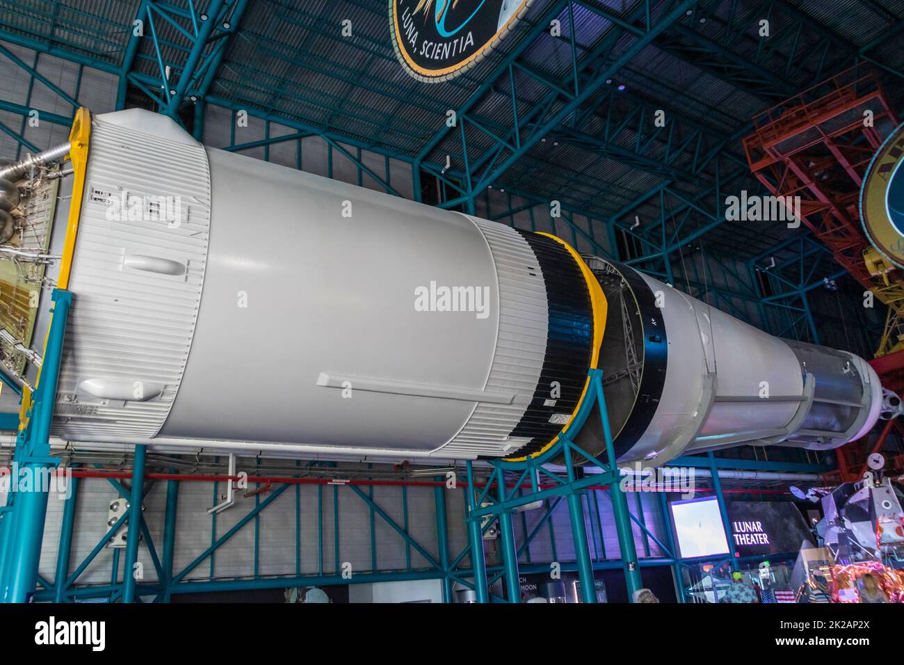 Kennedy Space Center Visitor Complex in Florida. Stockfoto