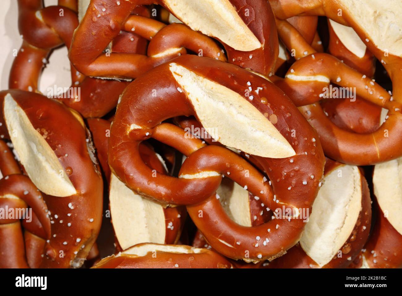 Deutsche Brezel Stockfoto