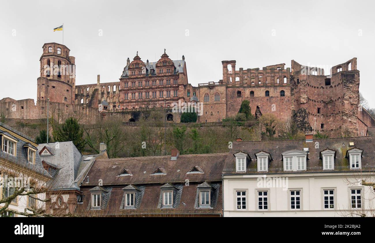 Heidelberger Schloss Stockfoto