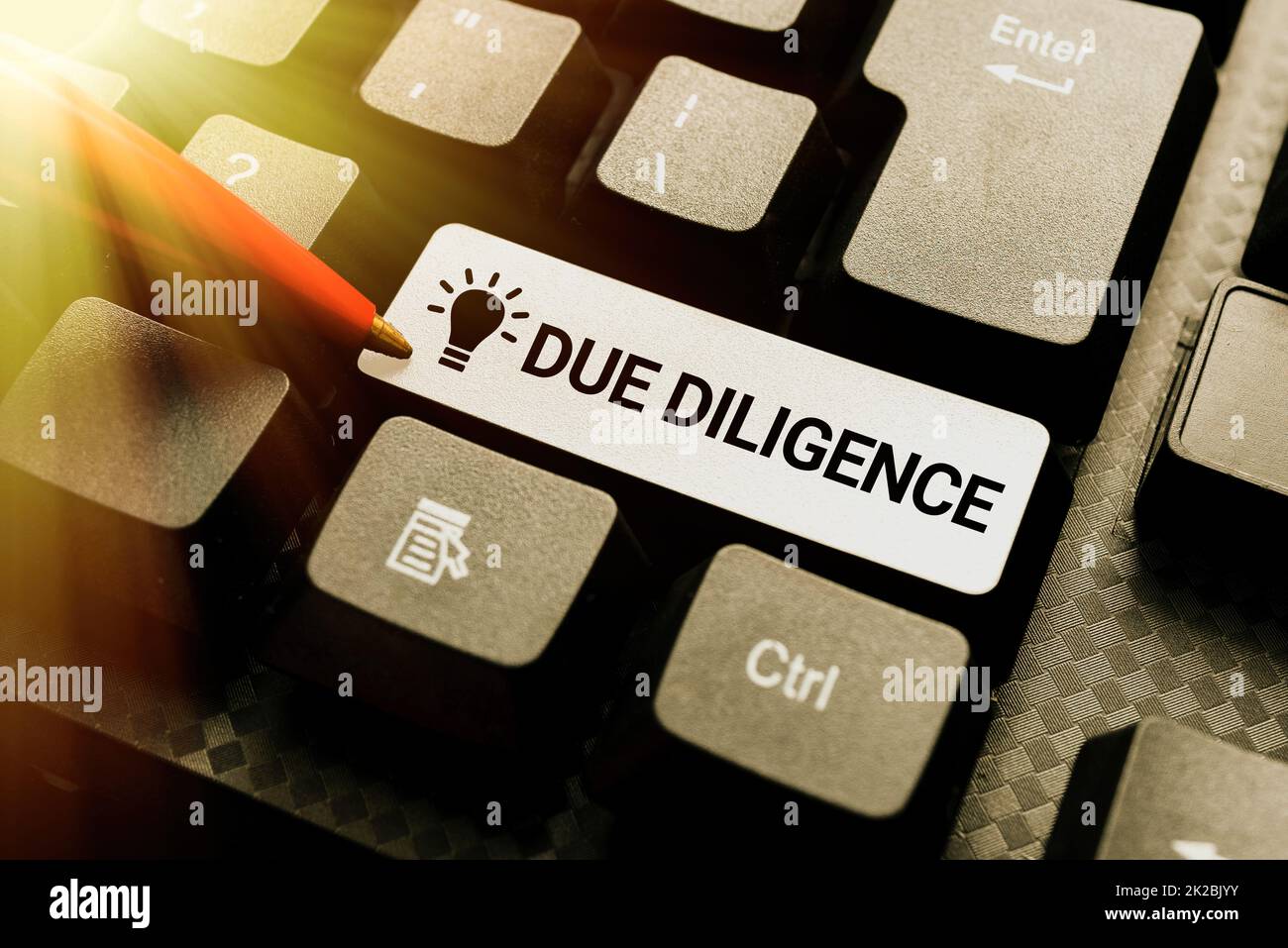 Schreiben mit Text Due Diligence. Geschäftsidee Vermeiden Sie die Schädigung anderer Geschäftseigentümer für eine Vereinbarung Veröffentlichen Sie schreibgeschützte Dokumente online, und geben Sie langfristige Verträge ein Stockfoto