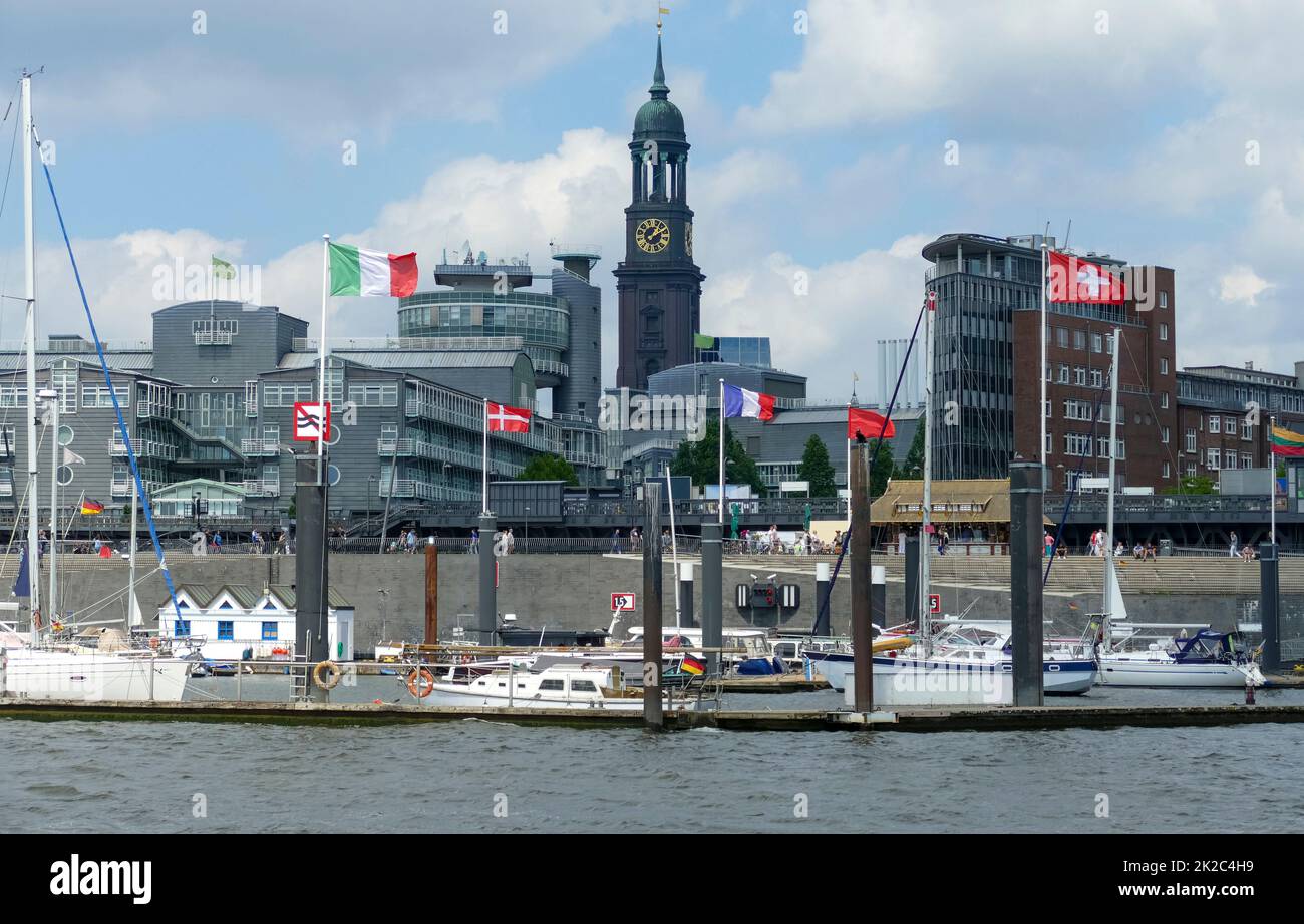Hamburg in Norddeutschland Stockfoto