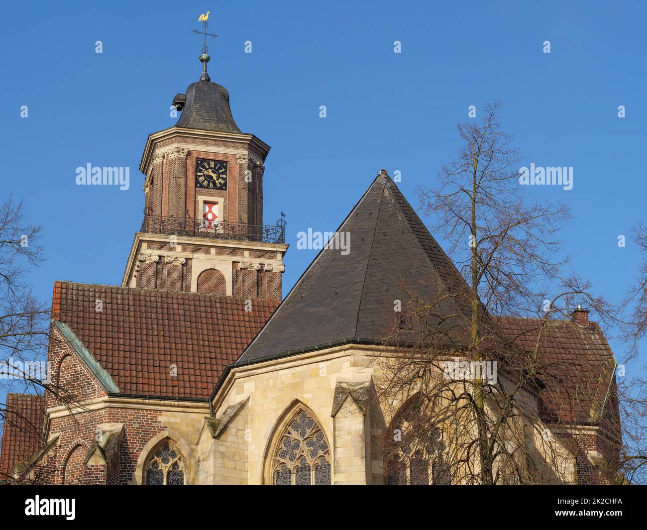 Die Stadt Coesfeld im deutschen münsterland Stockfoto