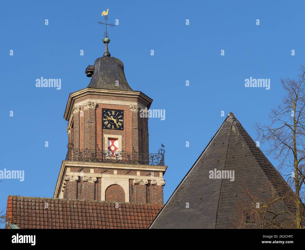 Die Stadt Coesfeld im deutschen münsterland Stockfoto
