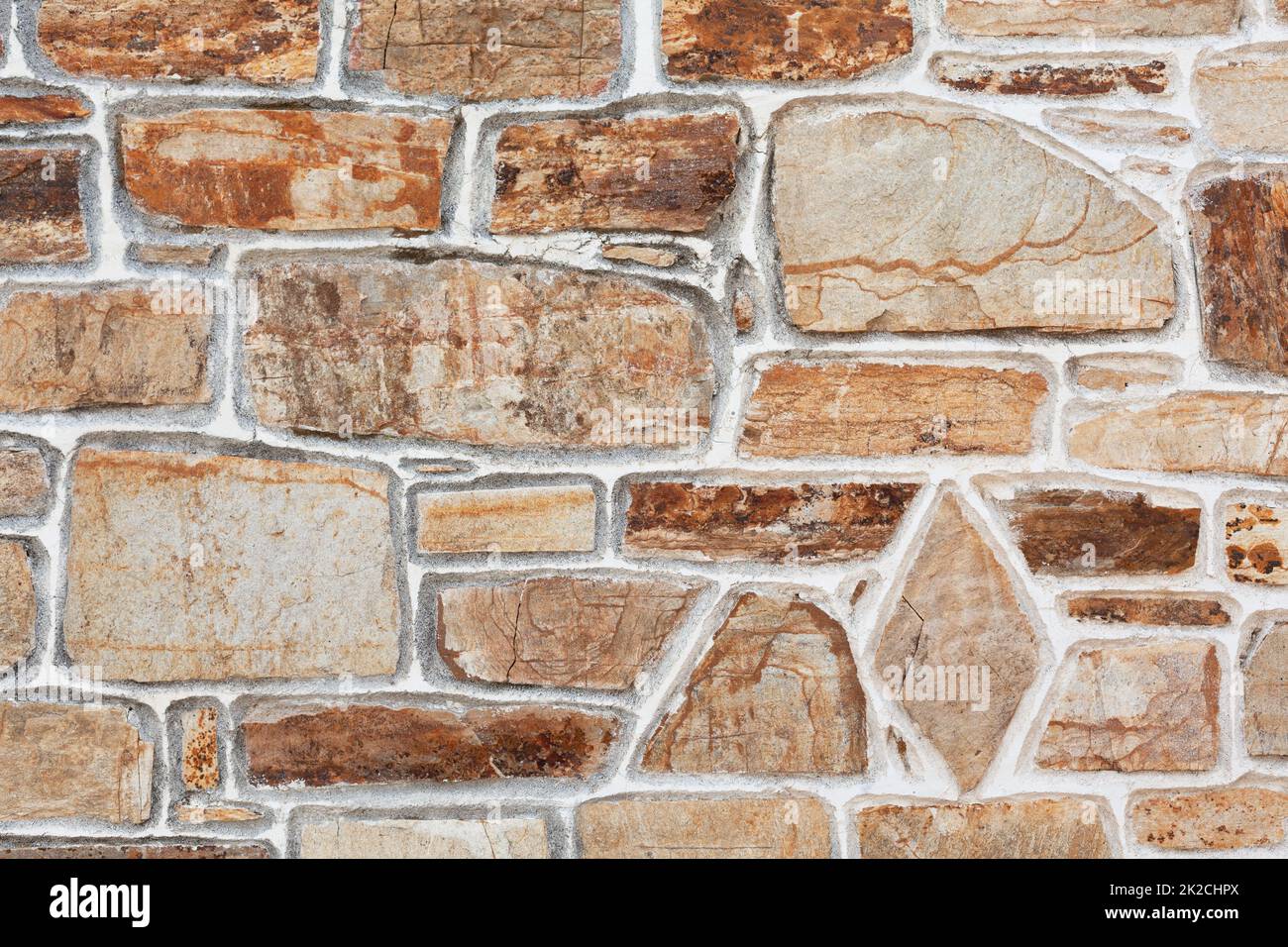 Alte Steinmauer Textur oder Hintergrund Stockfoto