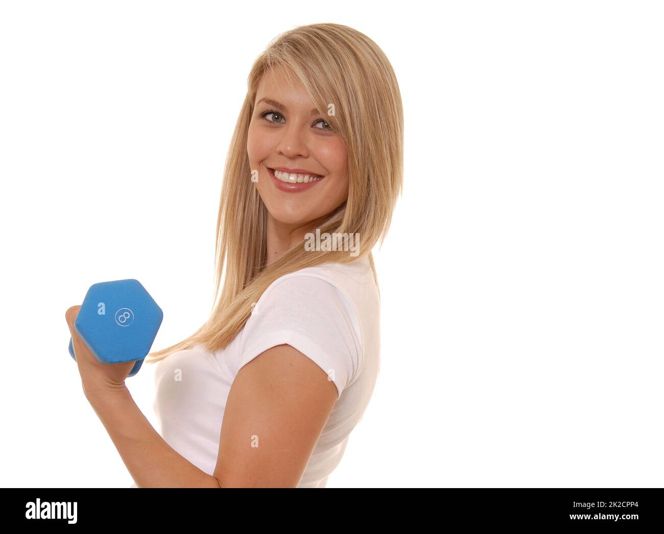 Fitness Girl Stockfoto