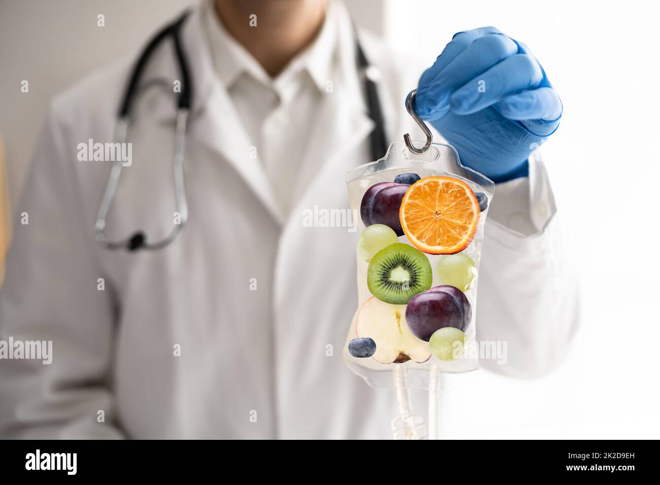 IV-Tropfinfusionen Stockfoto