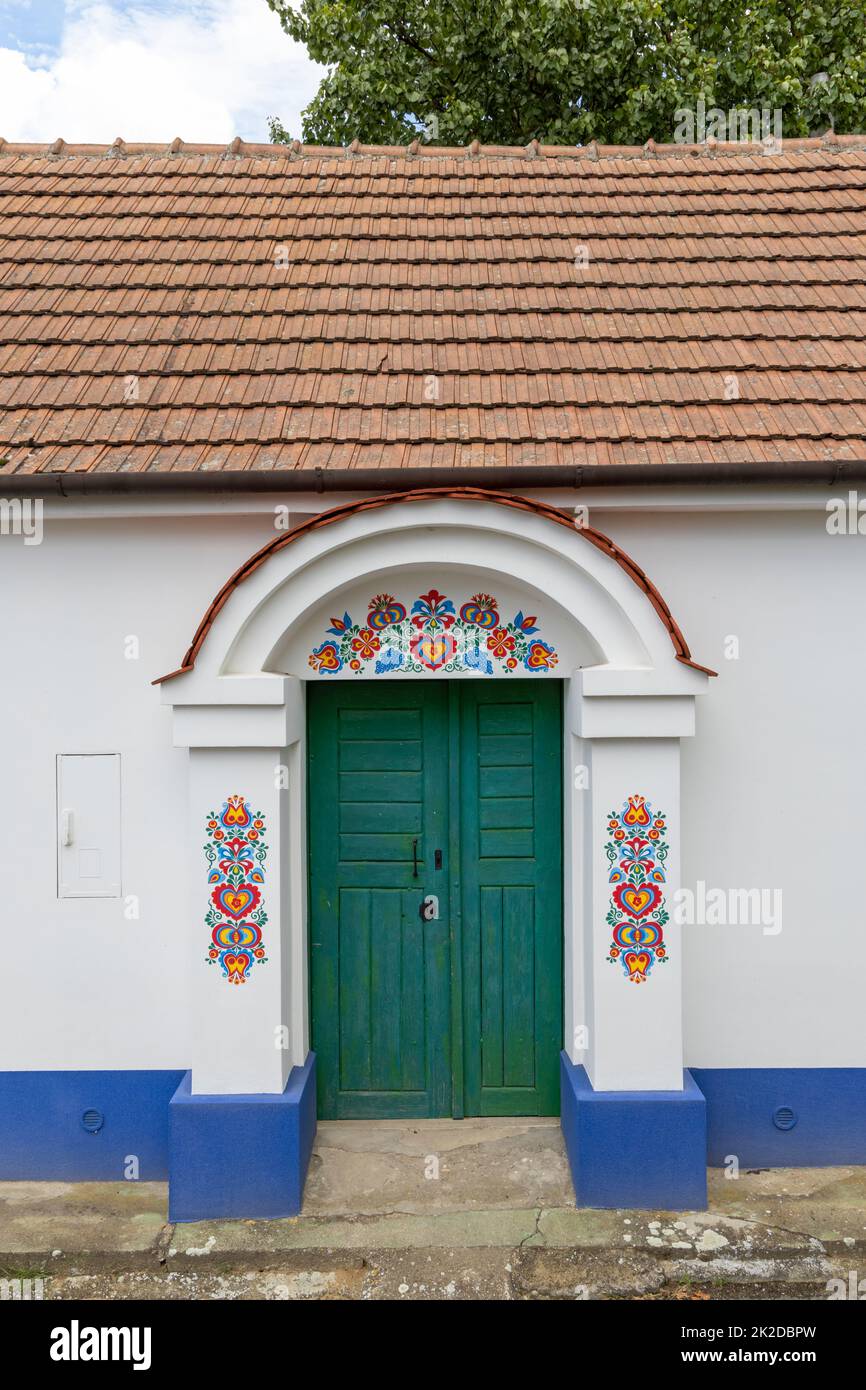 Terezin Weinkeller, Südmähren, Tschechische Republik Stockfoto