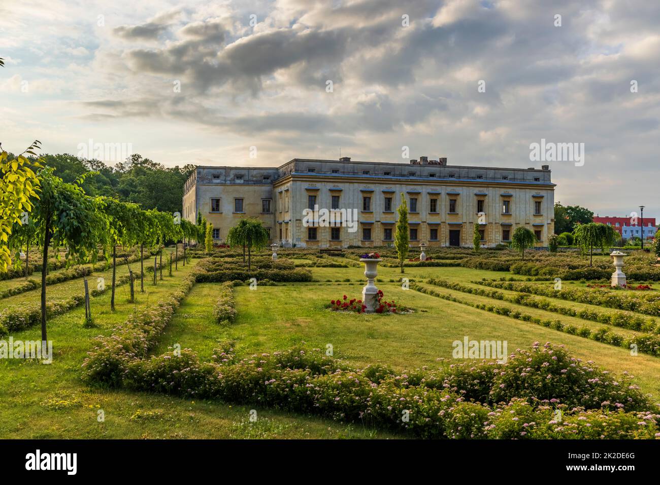 Schloss Slezske Rudoltice, Nordmähren, Tschechische Republik Stockfoto