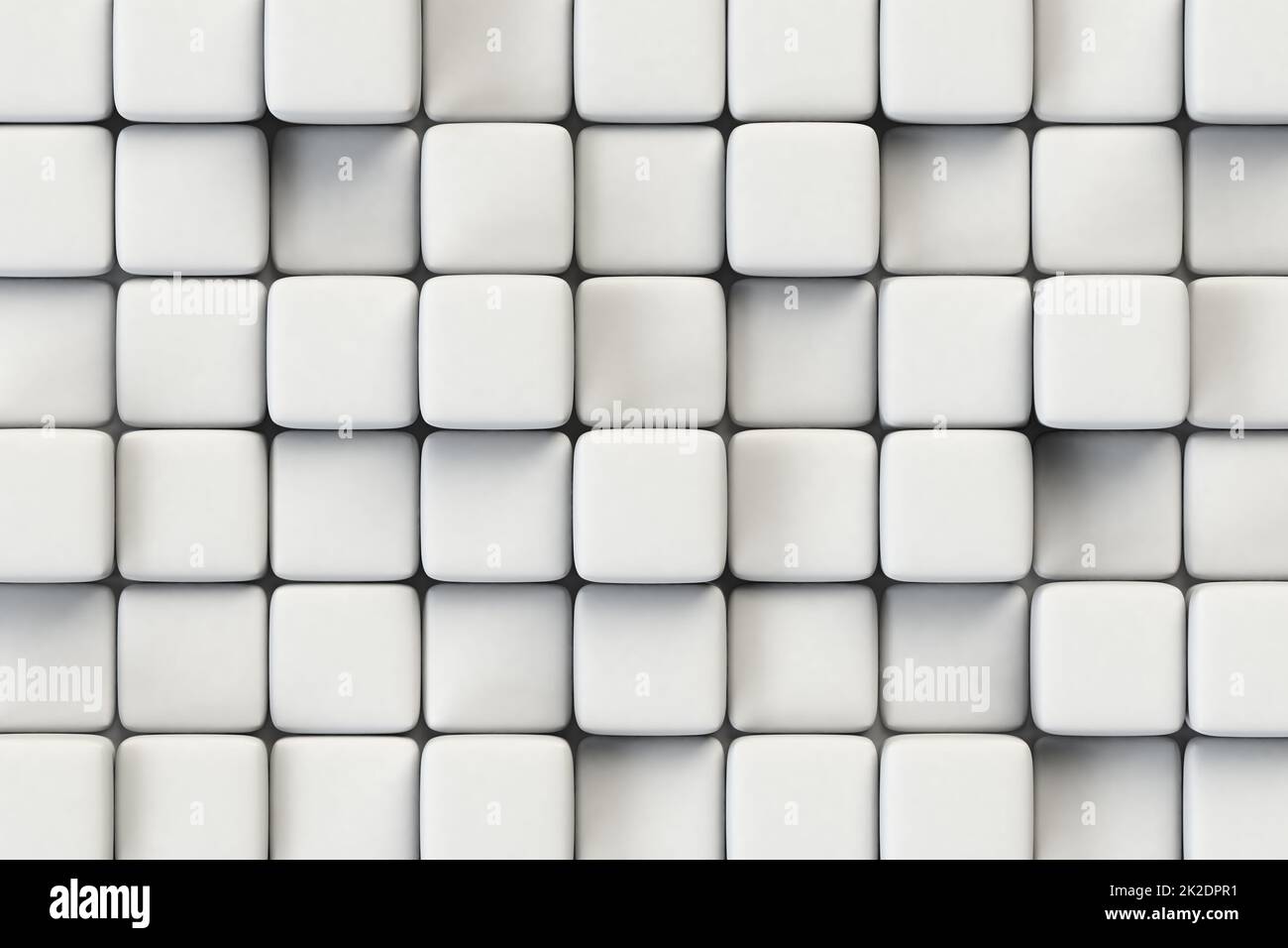 Abstrakter geometrischer Hintergrund mit Würfelstruktur Stockfoto