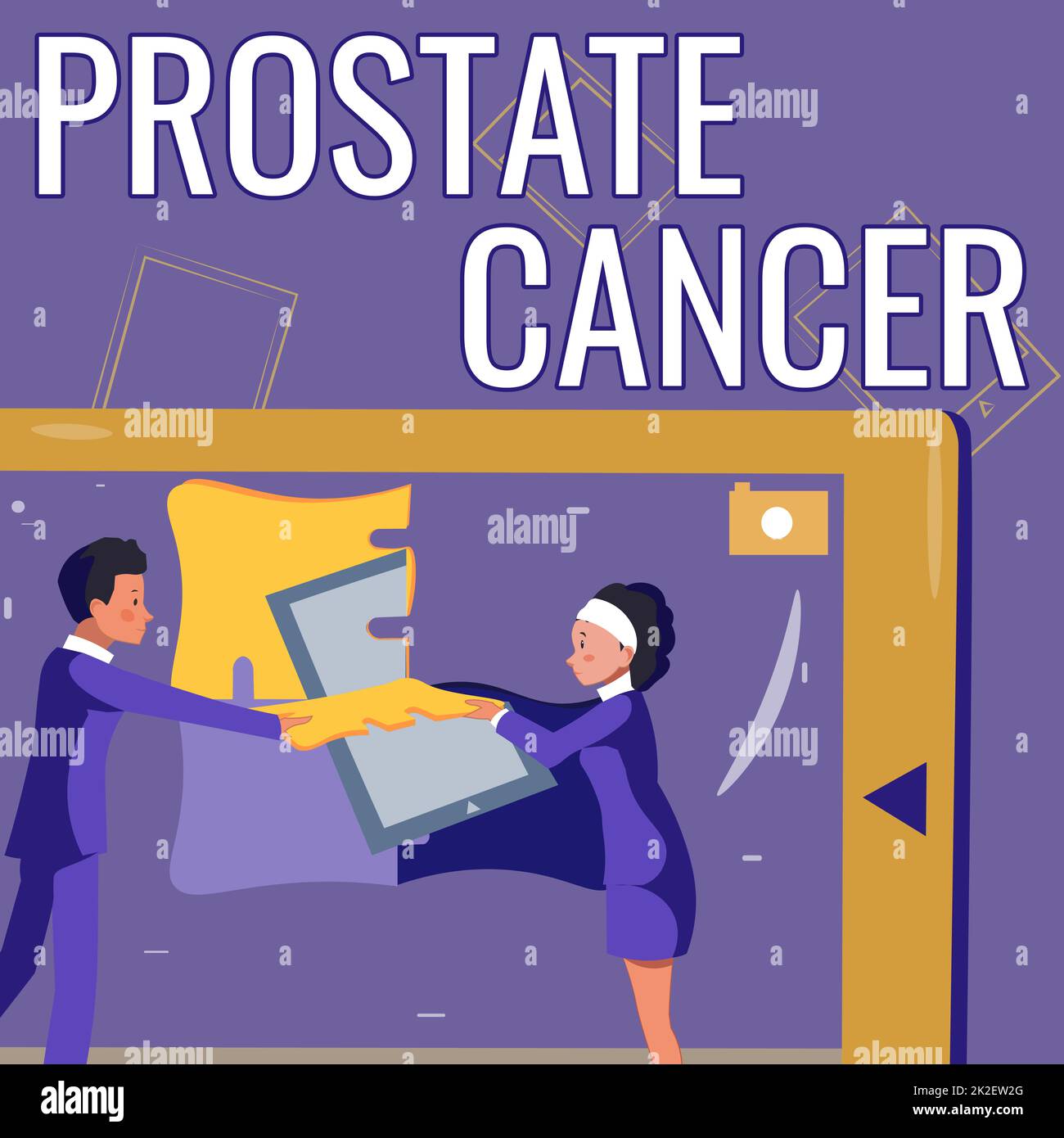 Inspiration mit Zeichen für Prostatakarzinom. Konzeptioneller Fotokrebs, der in der Drüse männlicher Mitarbeiter des Fortpflanzungssystems auftritt Erstellen neuer Projektpläne mit den neuesten Ideen. Stockfoto