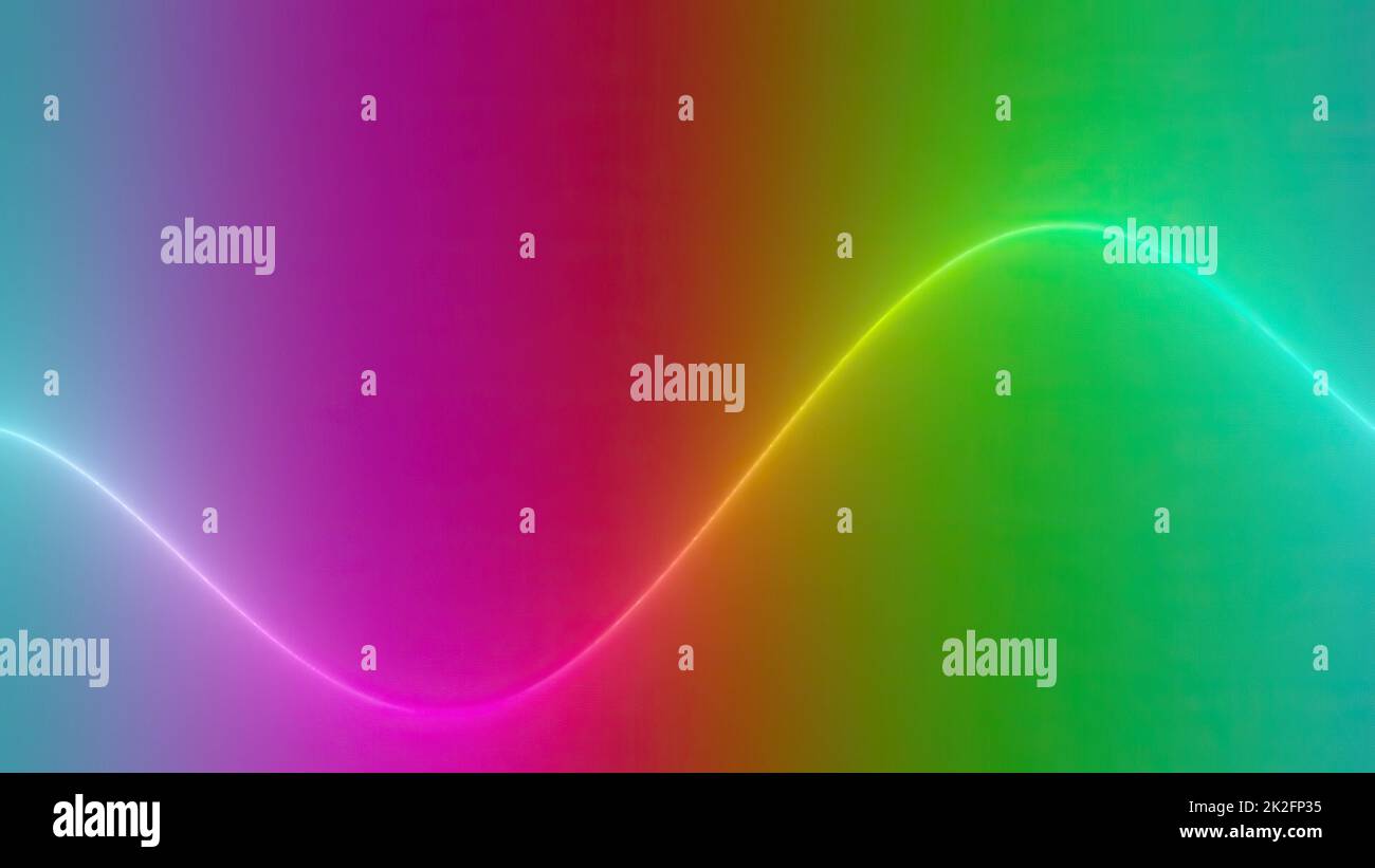 Bunte Abstrakte Regenbogen Spektrum Linie Stockfoto