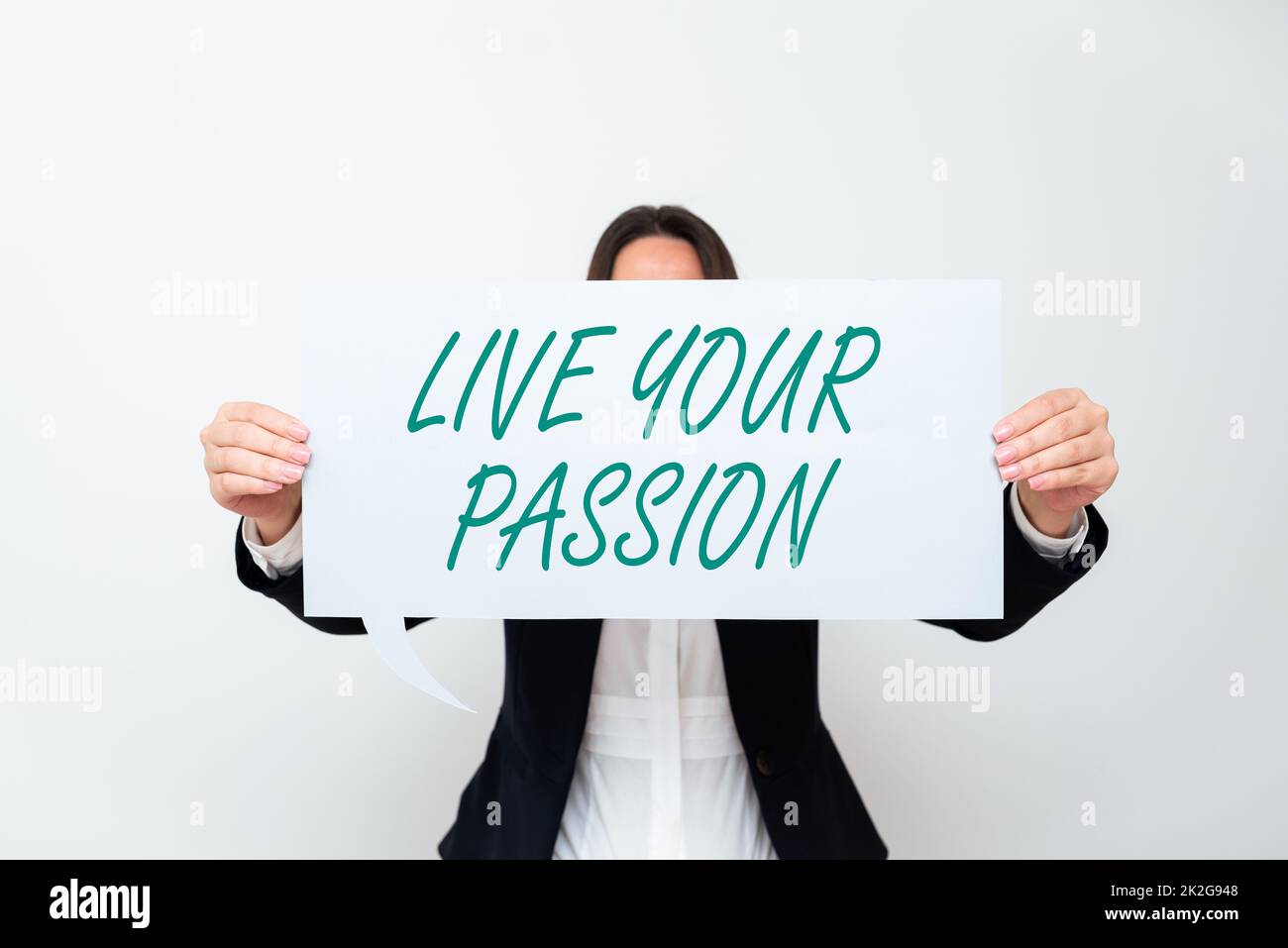 Konzeptionelle Darstellung Leben Sie Ihre PassionSo etwas, das Sie lieben, dass Sie keinen Job in Betracht ziehen. Internet-Konzept tun etwas, das Sie lieben, dass Sie nicht tun Stockfoto
