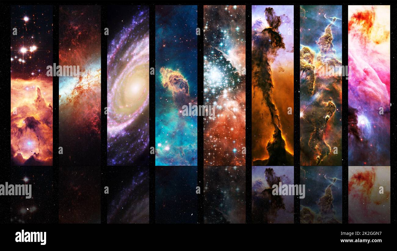 Aufnahme verschiedener astronomischer Phänomene - ALLE Designs auf diesem Bild wurden von Juri Arcurs Team von Profis für dieses spezielle Fotoshooting von Grund auf erstellt Stockfoto