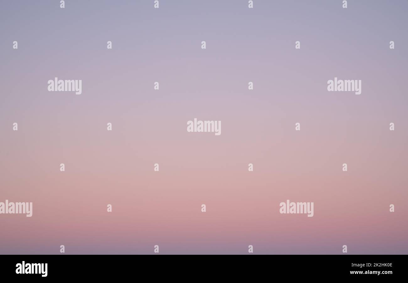 Himmel in Pastelltönen Stockfoto