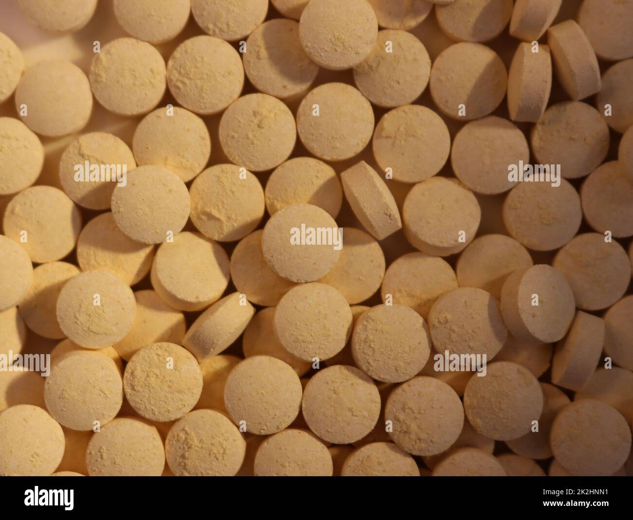 Pharmazeutische Industrie Pillen Medikamente Gesundheit Apotheke Vitamine Dosierung Stockfoto